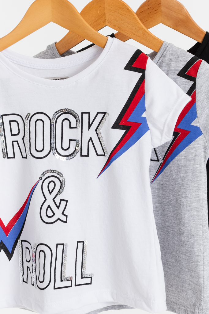 Remera rock and roll